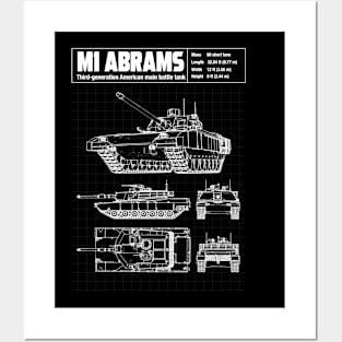 M1 ABRAMS Posters and Art